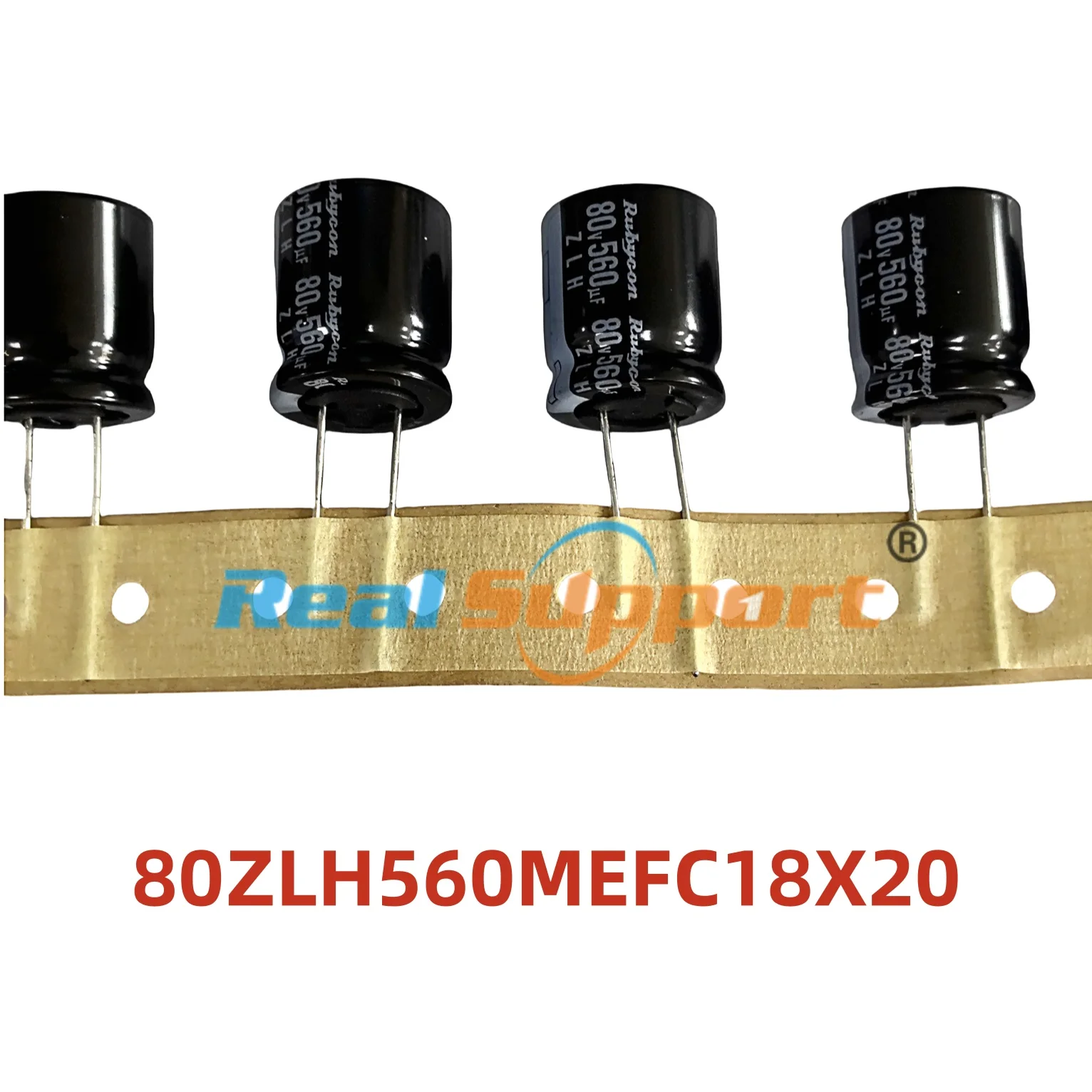 

New and Original 10pcs 80ZLH560MEFC18X20 560uF 80V Aluminum Electrolytic Capacitors Radial