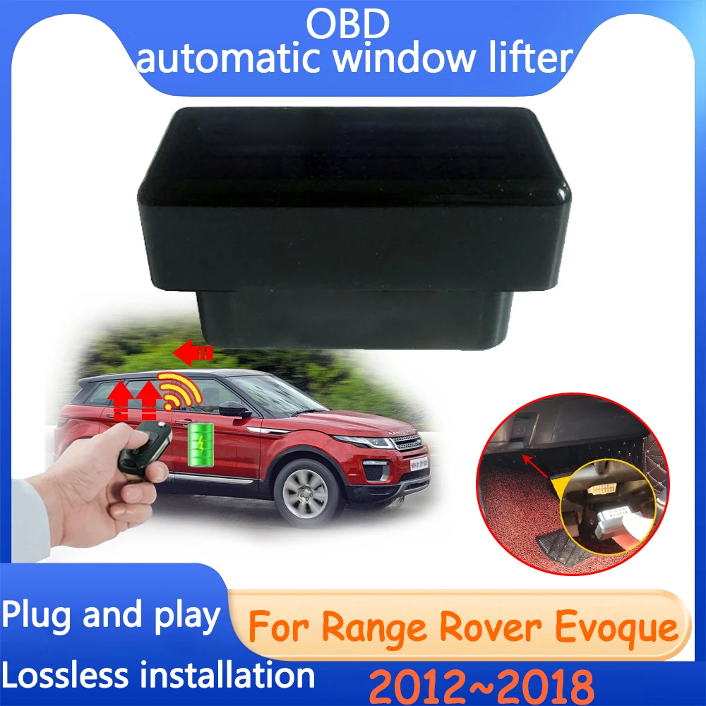 

For Range Rover Evoque 2012~2018 Accessories OBD Automatic Window Lifter Device Car Modification Installation Switch Auto Tuning