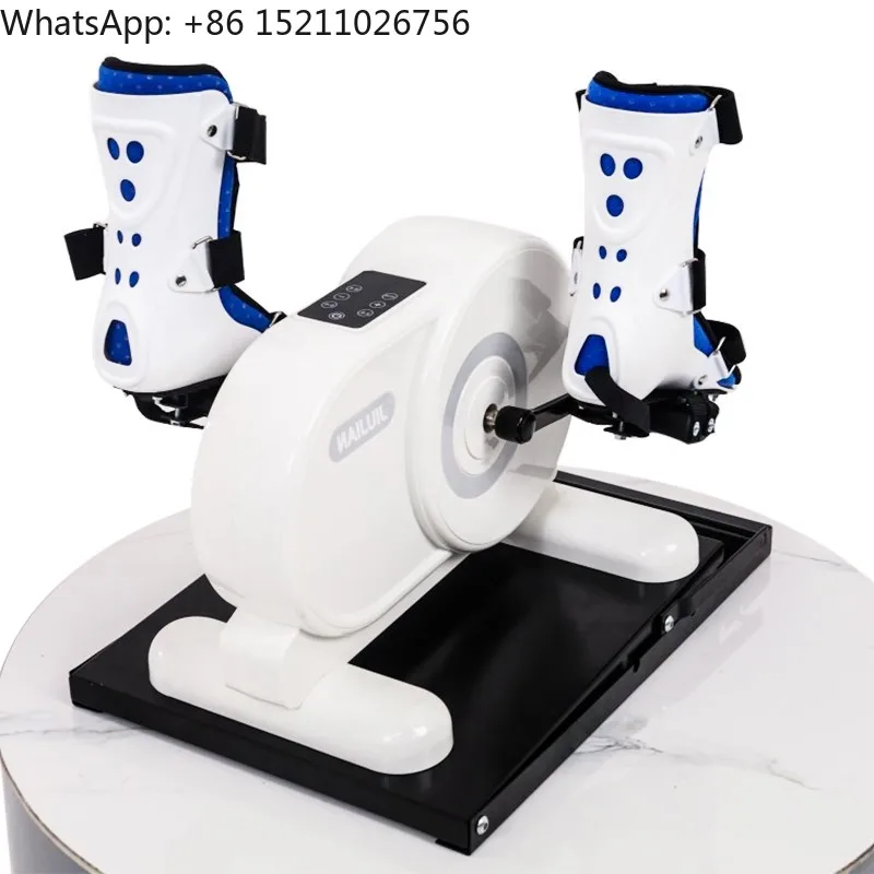 Physical Therapy Arm Leg Rehabilitation Machine Under Desk Bike Mini Exercise Bike Arm and Leg Pedal Exerciser