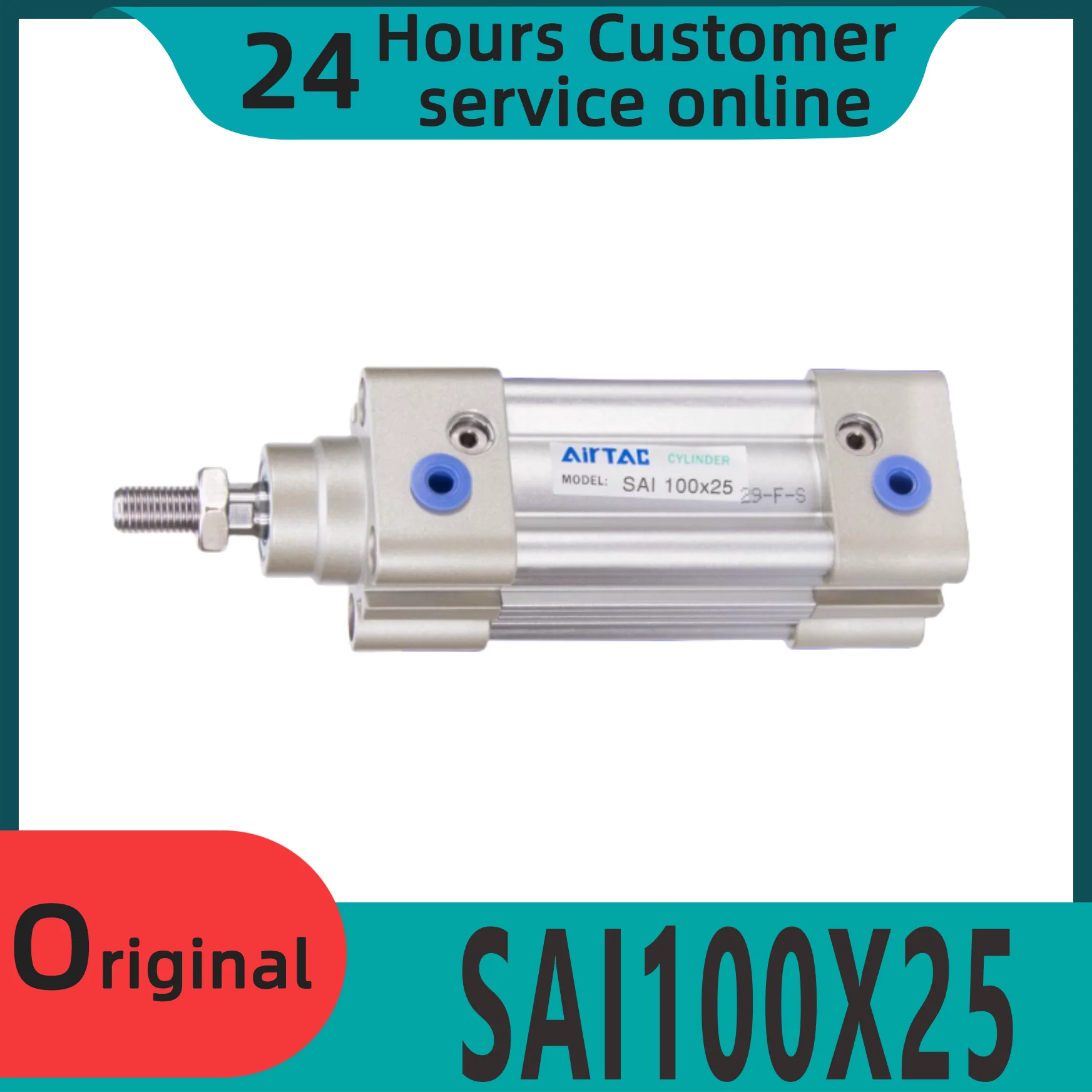 

Brand new original standard cylinder SAI100X25 SAI100X50 SAI100X75 SAI100X80