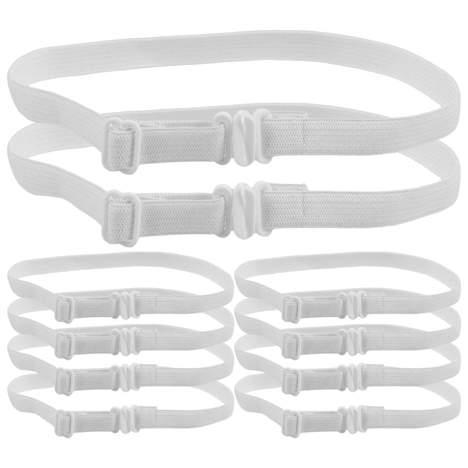 

10pcs Adjustable Bow Tie Straps Elastic Cord For Dress Up Comfortable Craftsmanship Modern Stylish Accessory Party