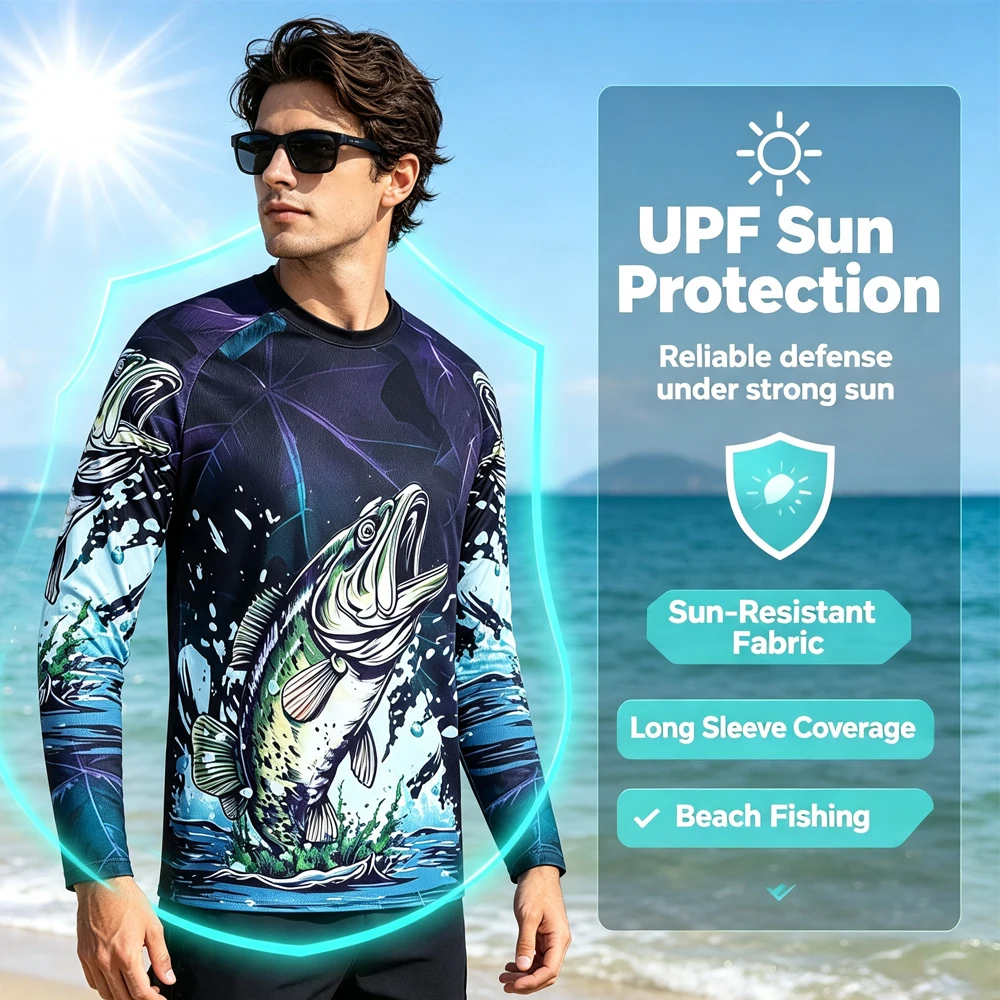 Visserijprestatieshirts Heren  - Summer De Clothing recensie en prijs