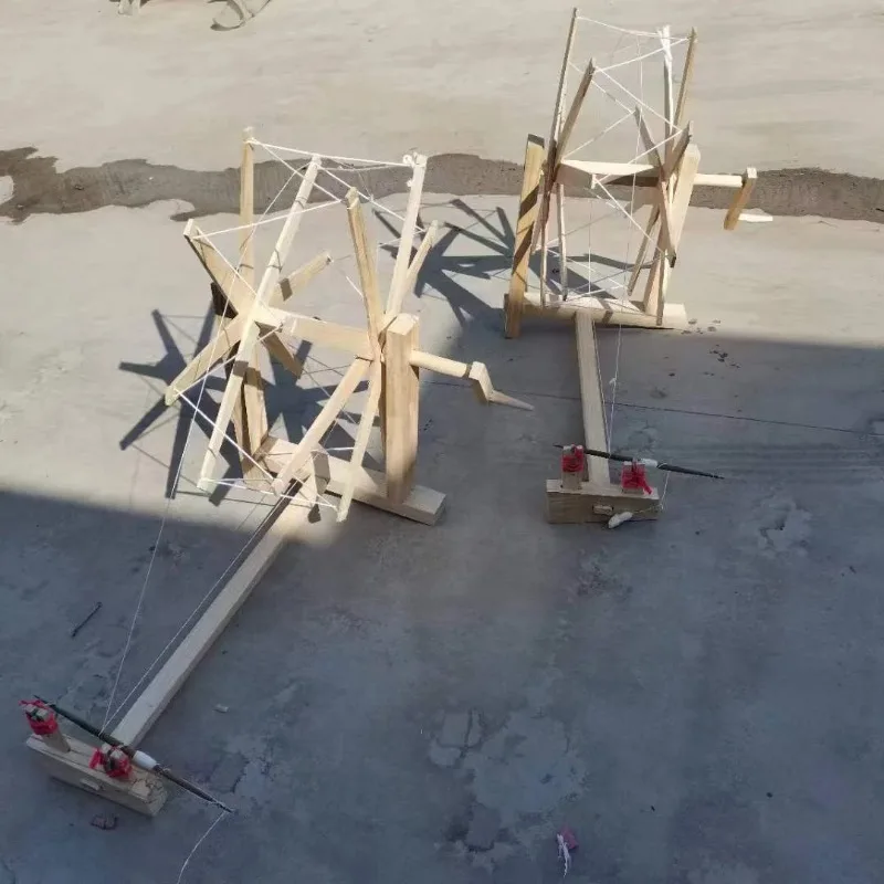 آلة نول نسيج النسيج الصلبة الخشبية الطبيعية