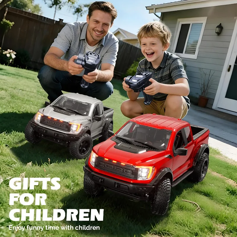 Model 1/12 Simulation F150 Pickup Truck Remote Control Climbing Vehicle Model, Raptor Off-Road