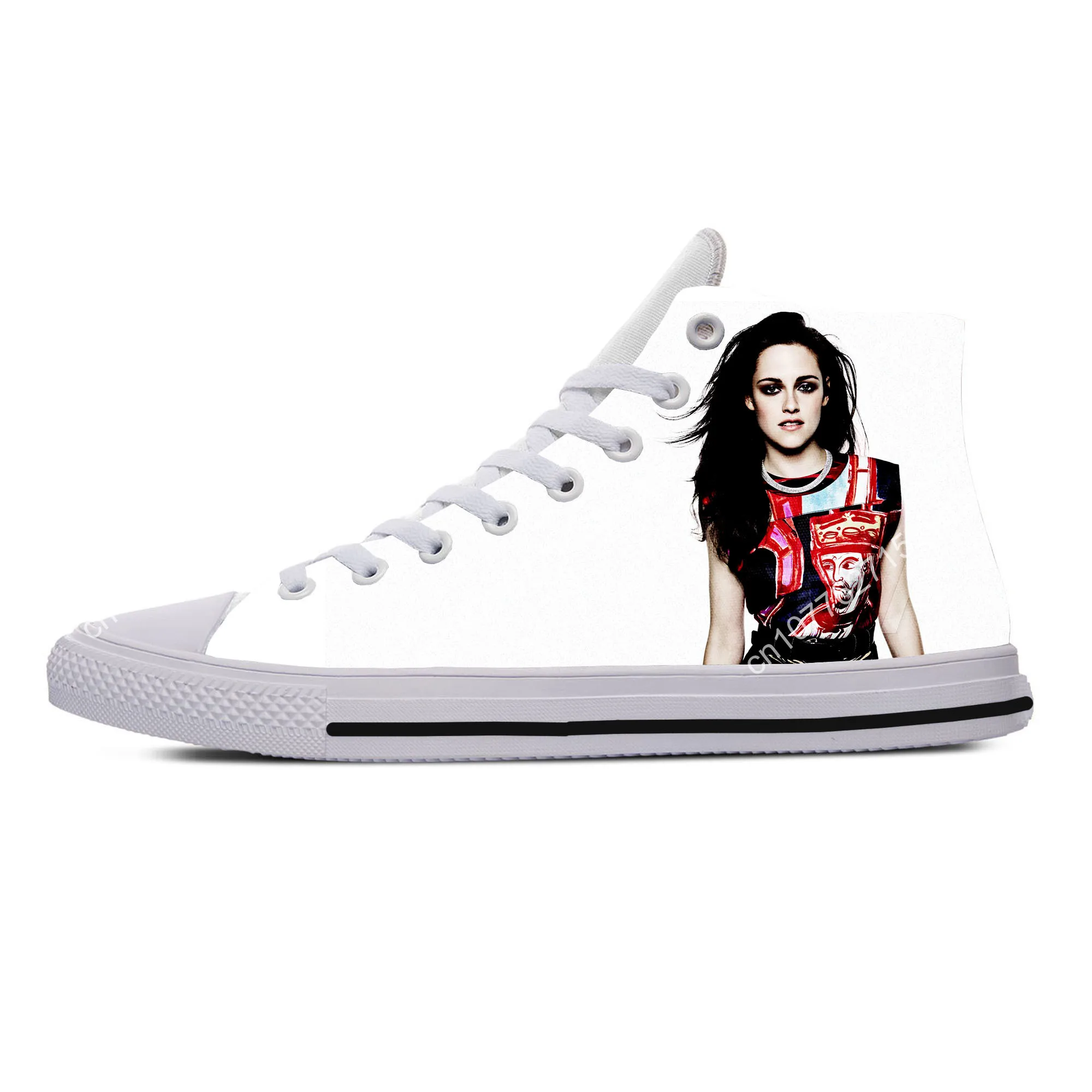 Hot Latest Fashion Kristen Stewart High Sneakers Men Women High Quality Handiness Casual Shoes High Top Classic Board Shoes