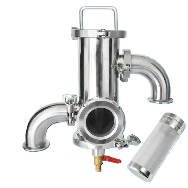 Brewing equipment accessories 304 stainless steel rear gold basket with filter screen Free assembly Fumigation Distillation