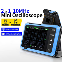 DSO510 Mini Handheld 2-in-1 Digital Oscilloscope - Portable, 48MS/s, 10MHz Bandwidth for Electronic Repair