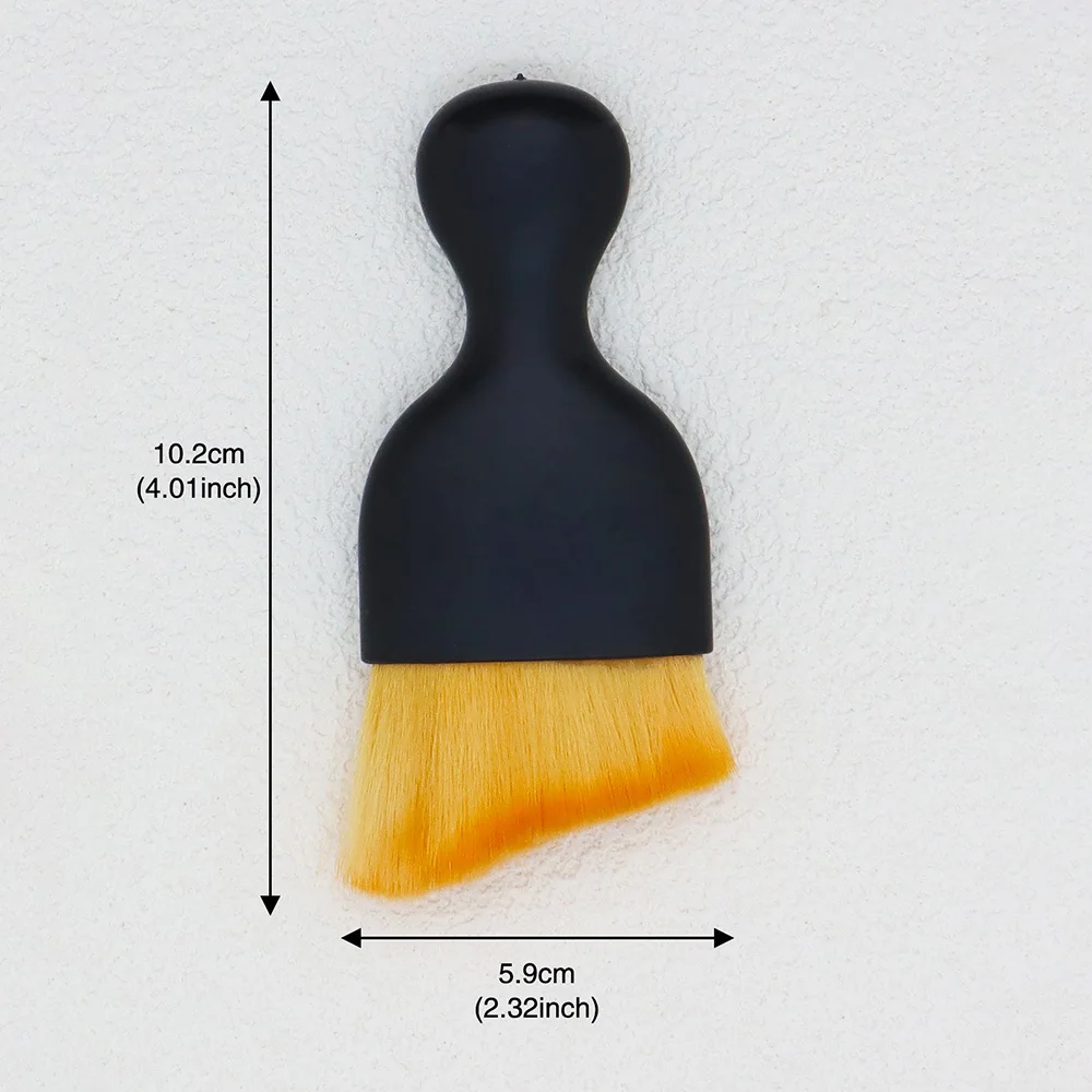 1/2pcs Multipurpose Soft Bristle Nail Brush Ergonomic Handle Nail Art Useful Makeup Tool Cleaning Dust Removal Detailing Tools