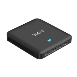 390W GaN Desktop Charger 8-port Type C PD Charger 3.0 Type C Portable Fast Phone Charger For Samsung Iphone17 16 15 Pro Max