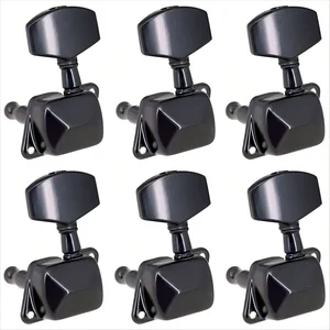 Semi-feed guitar string tuning pegs, machine heads for electric folk acoustic, 3l, 3r, 6 pcs 8 Main Sales Tarraxa Guitar - №6