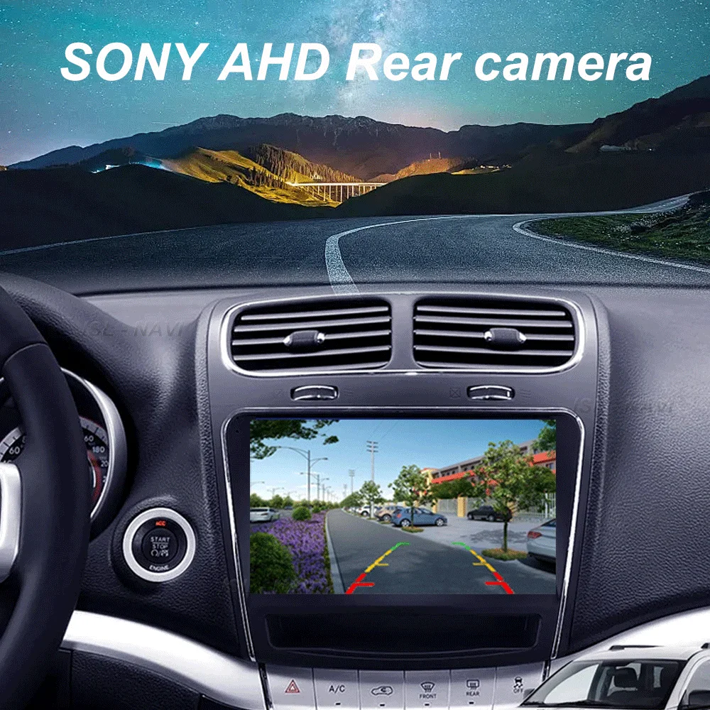 أندرويد 15 ل دودج رحلة JC 2011 - 2020 راديو السيارة لتحديد المواقع Carplay الوسائط المتعددة ستيريو السيارات DSP BT 2din رئيس وحدة لاعب الملاحة #3