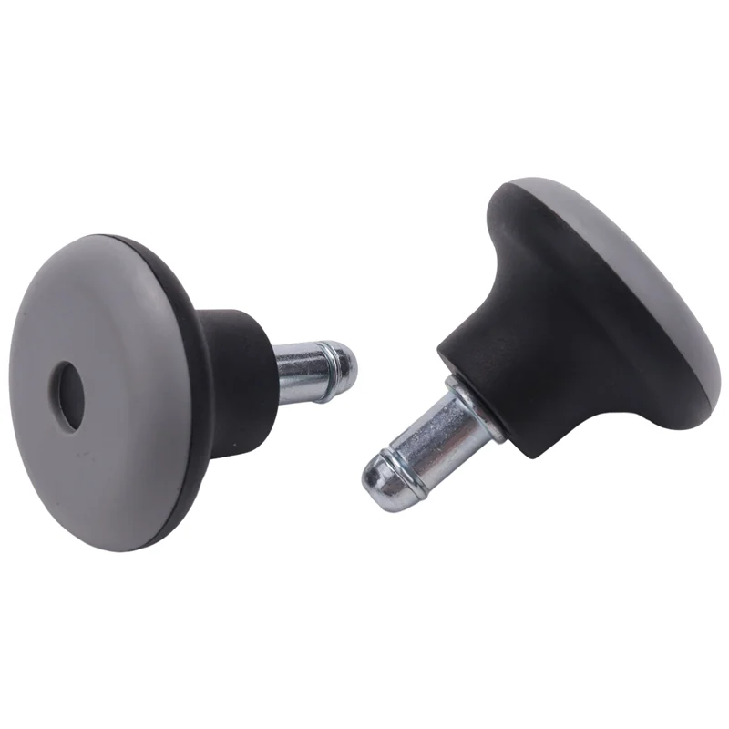 

N87R 5Pcs Bell Glides Replacement Office Chair Wheels Stopper Office Chair Swivel Caster Wheels, 2 Inch Stool Bell Glides