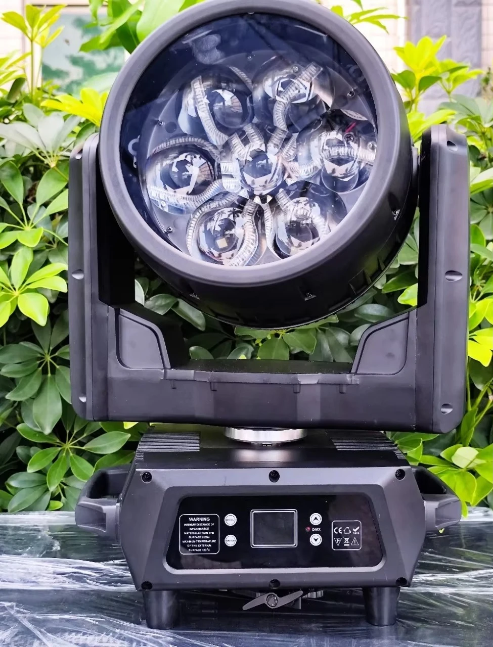Aluminum Beam Moving Head LED Light Control Bulb Base Dimmable for Stage Events