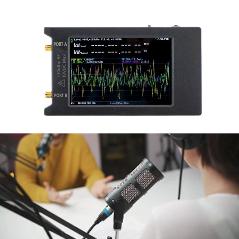 Poratble Phase Frequency Meter Perfect for Engineers Electronics Enthusiasts 1