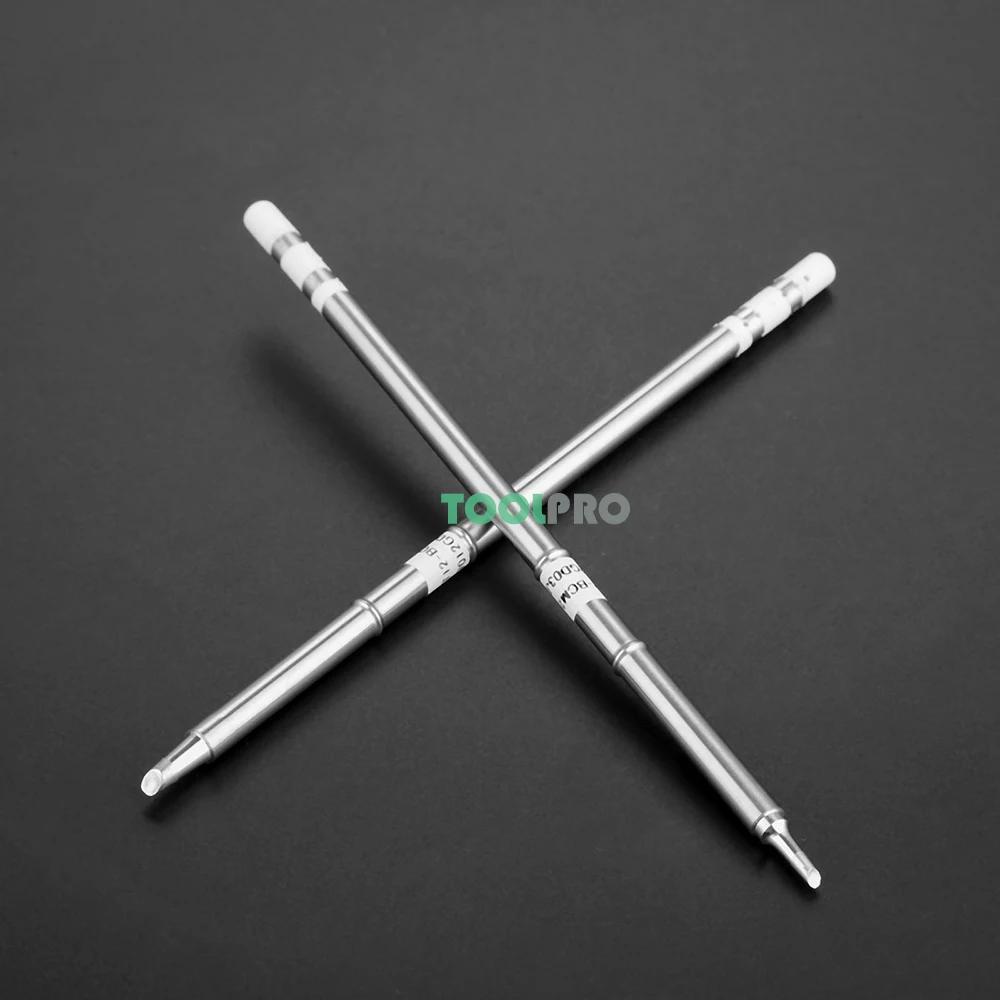 T12-BCM2 Soldering Iron Tip Bevel with indent / horseshoe-shaped BCM2 tip with groove /shape 2BCM T12-BCM3 Soldering Iron Tips