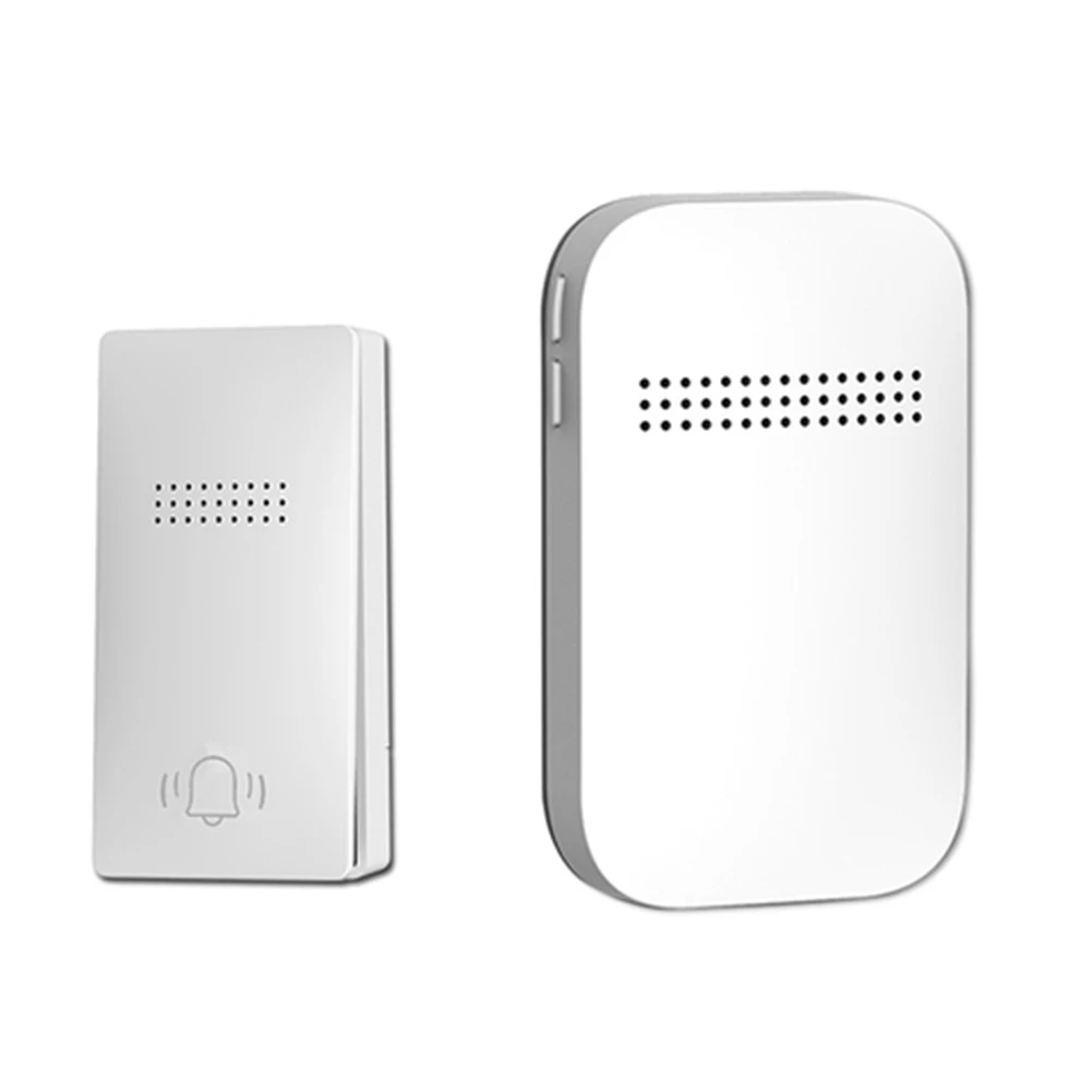 Wireless Doorbell No Battery required Waterproof Self-Powered Door bell Sets Home Outdoor Kinetic Ring Chime Doorbell