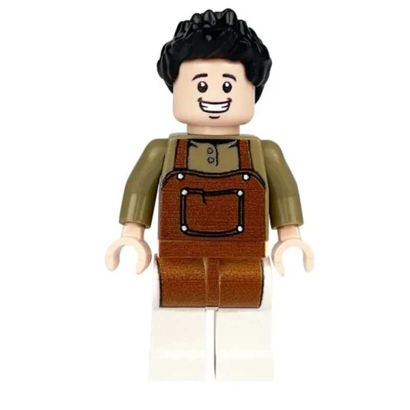 Blocos de construção das crianças brinquedo mini figura bonecas humanóides personagem dos desenhos animados presente aniversário playset educacional para crianças