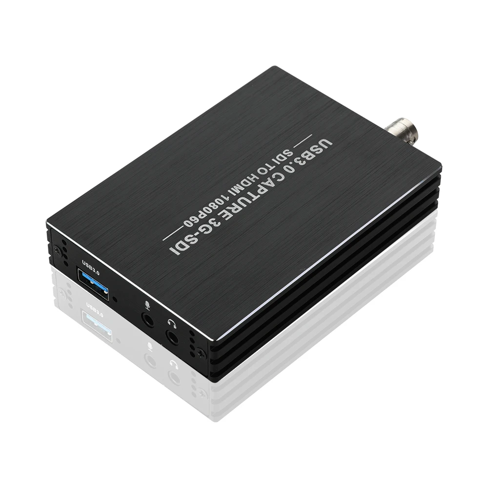 New 1080P HD Video Capture Box SDI to HD-MI Adapter 3G-SDI Video Capture Card USB3.0 Converter Driver-free Design