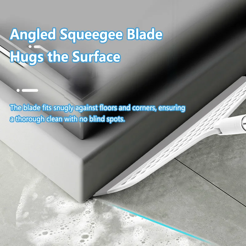 Silicone Scraper Broom Magic Wiper High Place Glass Wiper Floor Mop Household Splicing Cleaning Broom Bathroom Sweeping Water
