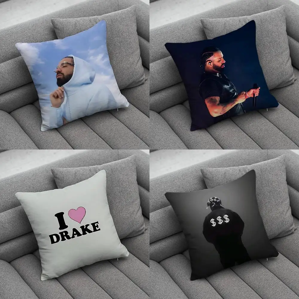 

Rapper D-Drake Pillow Case Pillowcase Home Sofa Cushions Car Cushions Pillowcover Office Pillowshell Pillow
