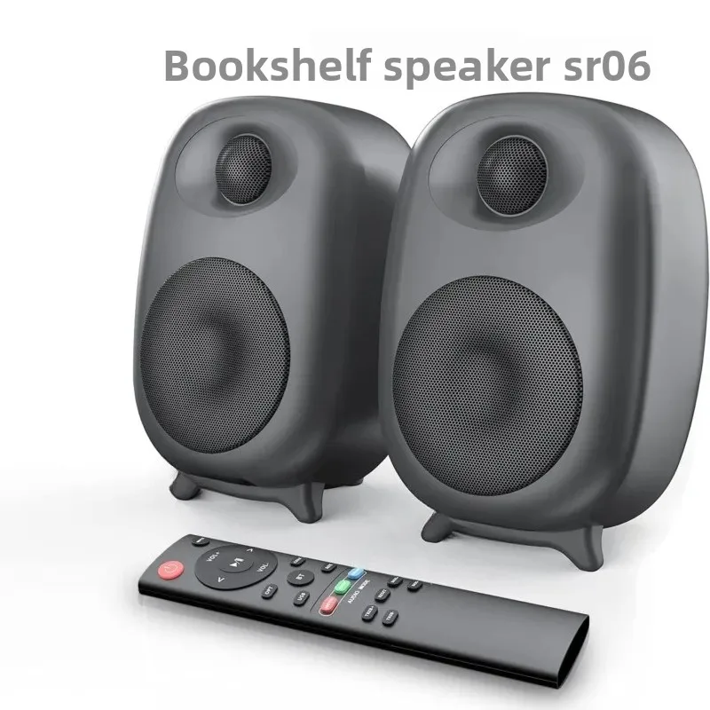 For HiFi 2.0 Passive Bookshelf Speakers 3 Inch Dual Driver High Fidelity Wooden Audio System for Home Theater Music