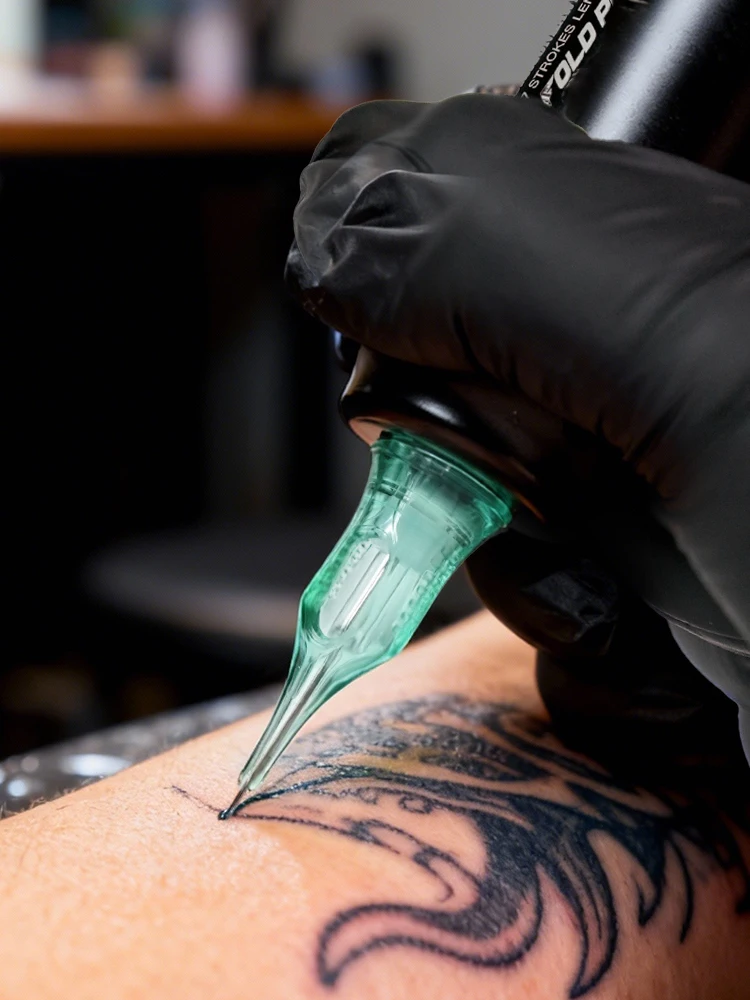 Dragonhawk Lichaamskunst Permanente Make-up Tattoo Cartridge Naalden Alpah Serie Wegwerp RL/RM/RS/M voor Tatoeëermachine Benodigdheden