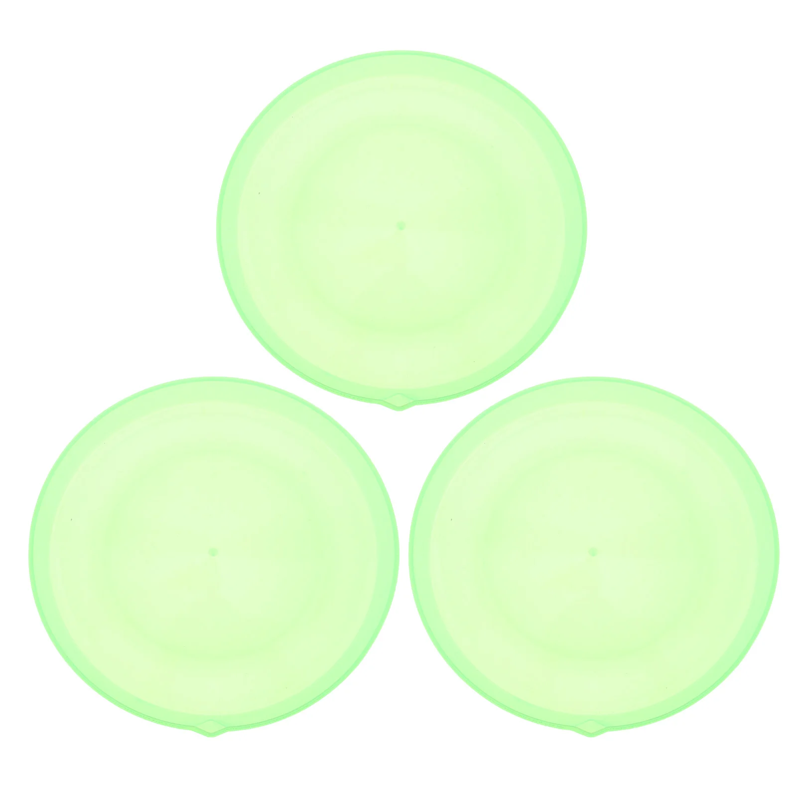 

3 Pcs Bubble Water Storage Tray Wands Plates Machine Outdoor Refillable Trays Party Activity Toys for Indoor Props