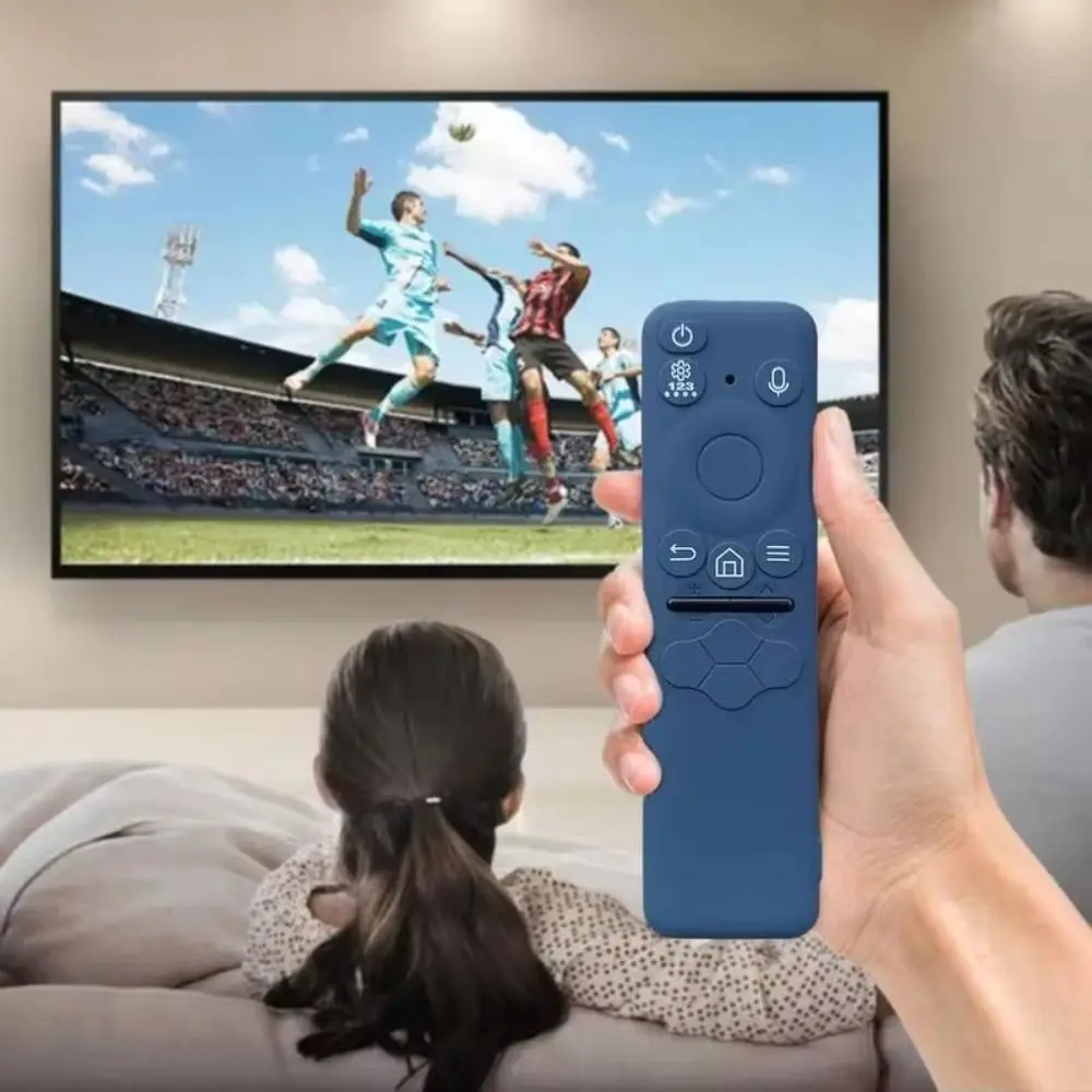 Anti-fall Remote Control Case Thickened Dirt-resistant Remote Control Sleeve Shookproof Silicone for  BN59-01432AJBD