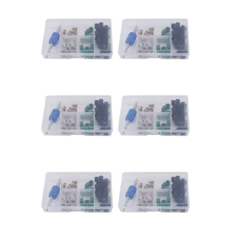 

Efficientt-426Pcs A/C Air Conditioning Valve Core R12 R134A Refrigeration Valve Core R12 / R134A AC Master Valve Core Repair Kit