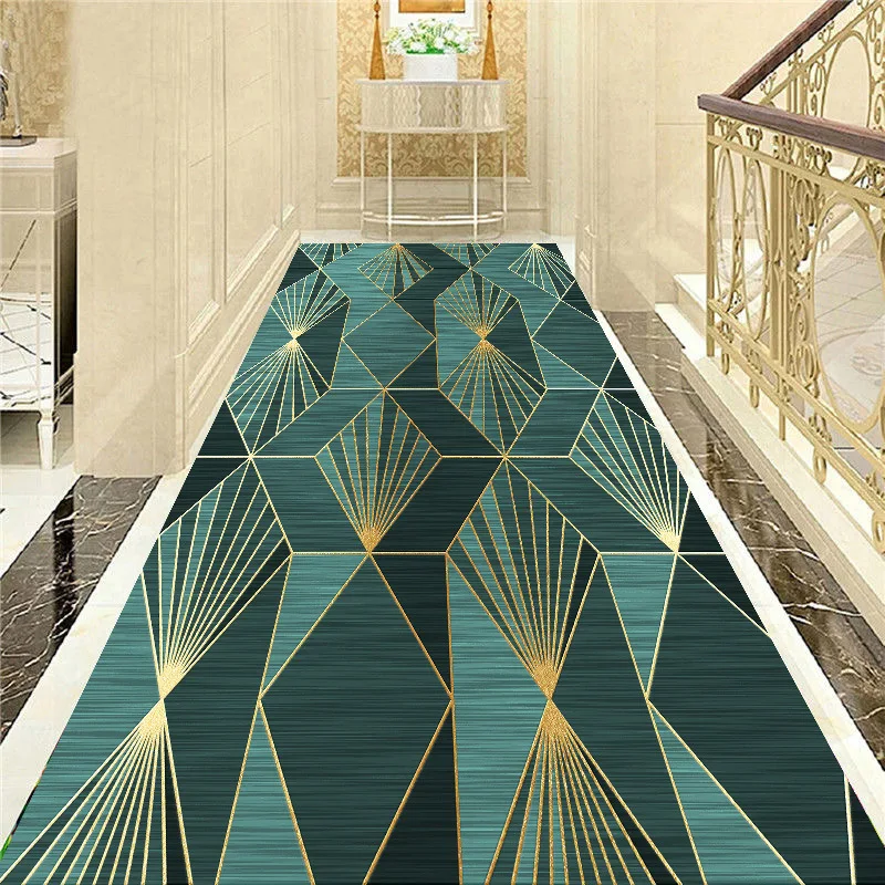 European Style Carpet Corridor Hallway Longe Area Rugs Stairway Runners Customizable 2M/3M Floor Mat Home Porch Entry Doormat