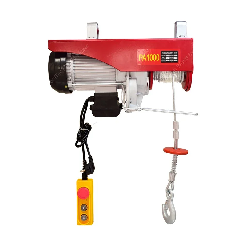 

Miniature electric hoist 110/220V small wire rope electric hoist