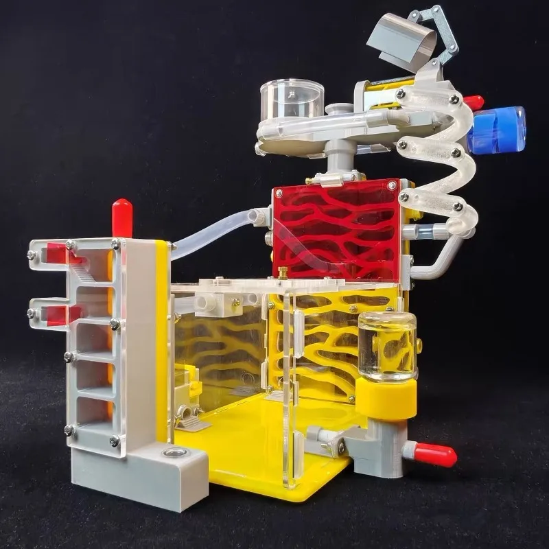 

DIY Ant Nest with Feeding Area Acrylic 3D Printed Moisturizing Ants Farm Multifunctional Anthill with Water Dispenser Ant House