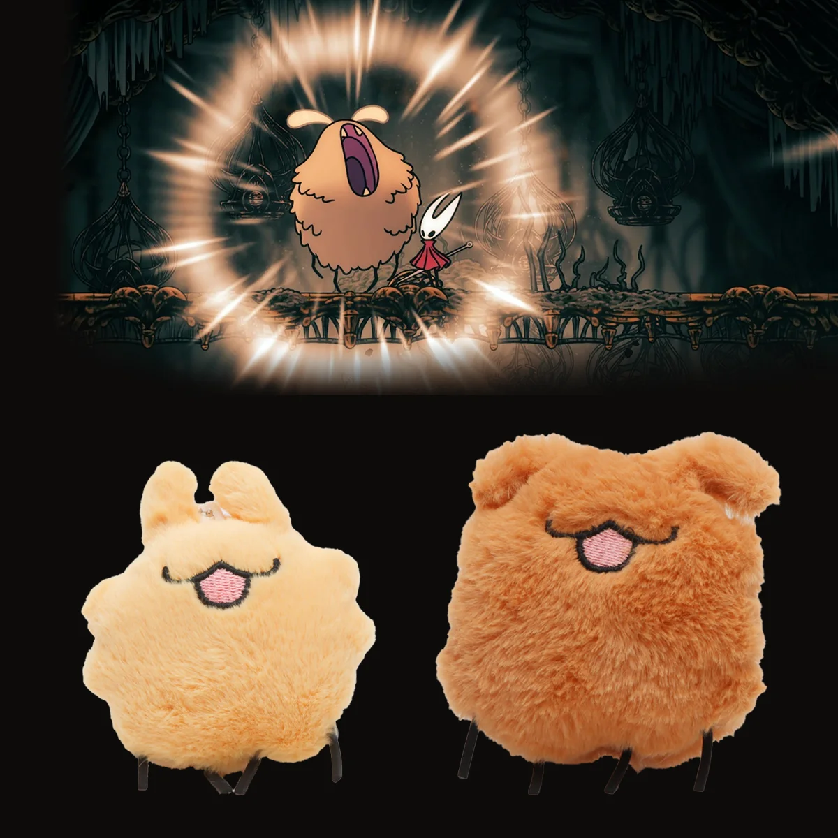 مصغرة Kawaii الجوف فارس الحرير أغنية الحيوانات الأليفة البرغوث الكلب مروحة البرغوث الكلب سوف نكش المفاتيح أفخم دمية قلادة للأطفال عيد الميلاد هدية عيد الميلاد #1