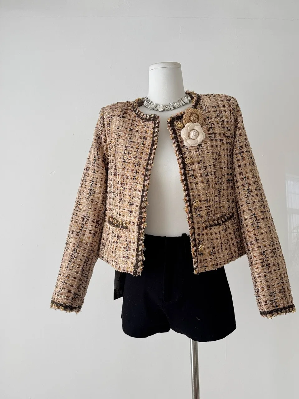 

Faionable Heavyweight ort Coat Женское пальто премиум-класса Sensation Name Lady Autumn Роскошная насыщенная верхняя одежда для девочек Little Fraance Sle