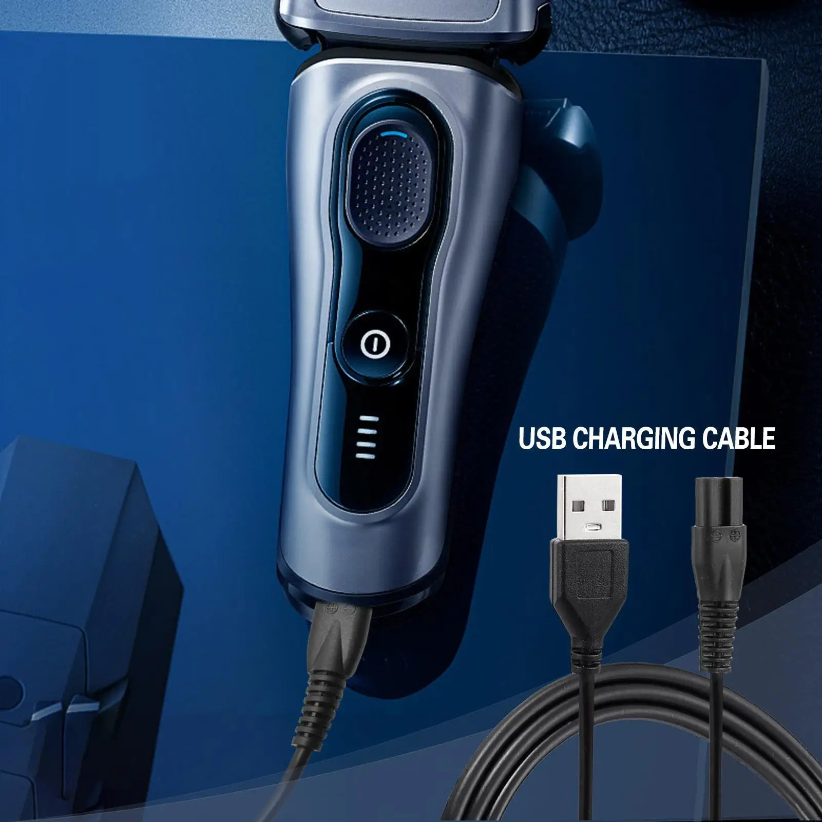 Charger Cable Compatible with Meridian Grooming Electric Shaver Trimmer Replacement USB Charging Cable Power Cord Supply Adapter