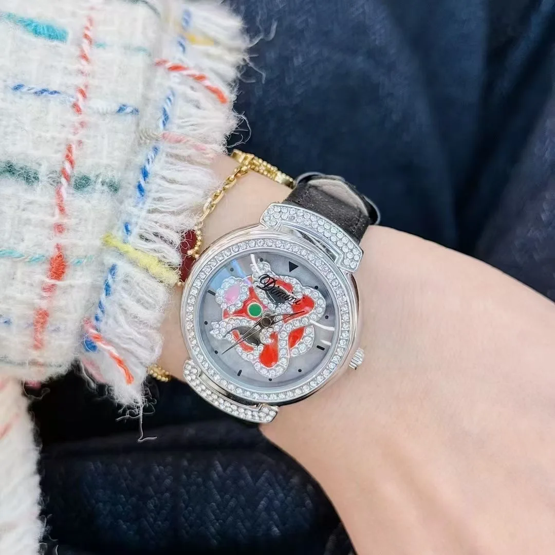 2025 New Rotating Dial Women's Watch, Ladies' Design, Suitable for Women, Gift for Women, High-End Women's Watch
