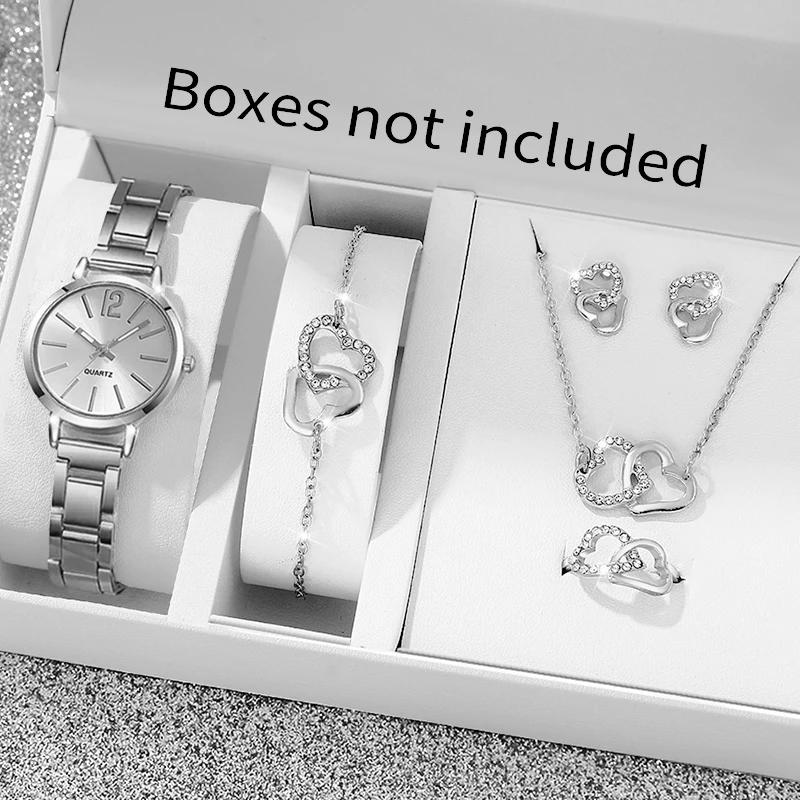 6Pcs Ladies' Elegant And Fashionable Watch For Valentine's Day,  Ramadan, Birthdays, The Ideal Gift For Friends And Family!