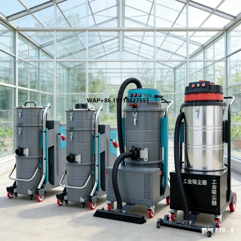 

4500W 100L Stainless Steel HEPA Electric Industrial Vacuum Cleaner 110V/220-240V Dust Collector New 1 Year Warranty