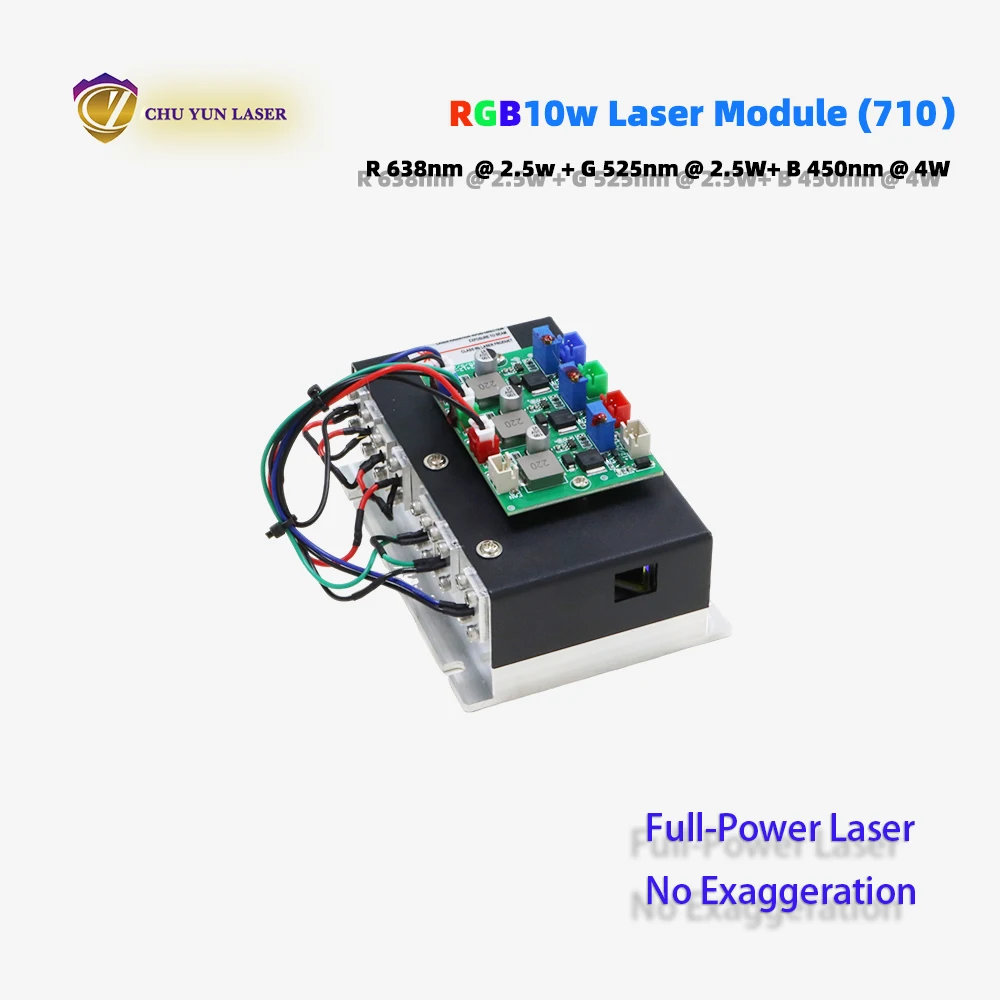 Módulo laser rgb10w com bom feixe para peças de luz laser TTL e lâmpada de show a laser ANALÓGICO