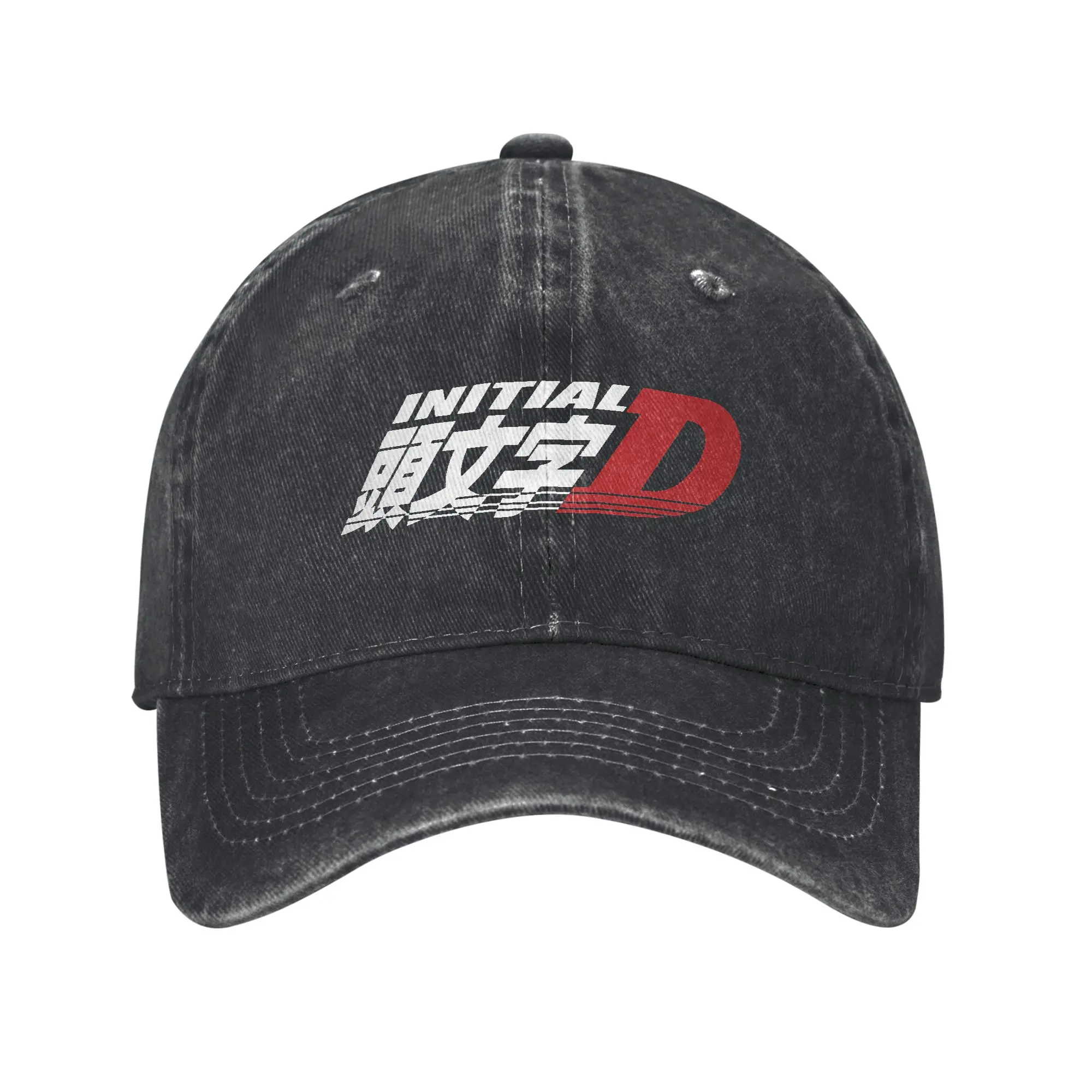 Custom Classic Unisex Drift Racing Anime Initial D Cowboy Hat Adult  Adjustable Dad Hat for Men Women Outdoor