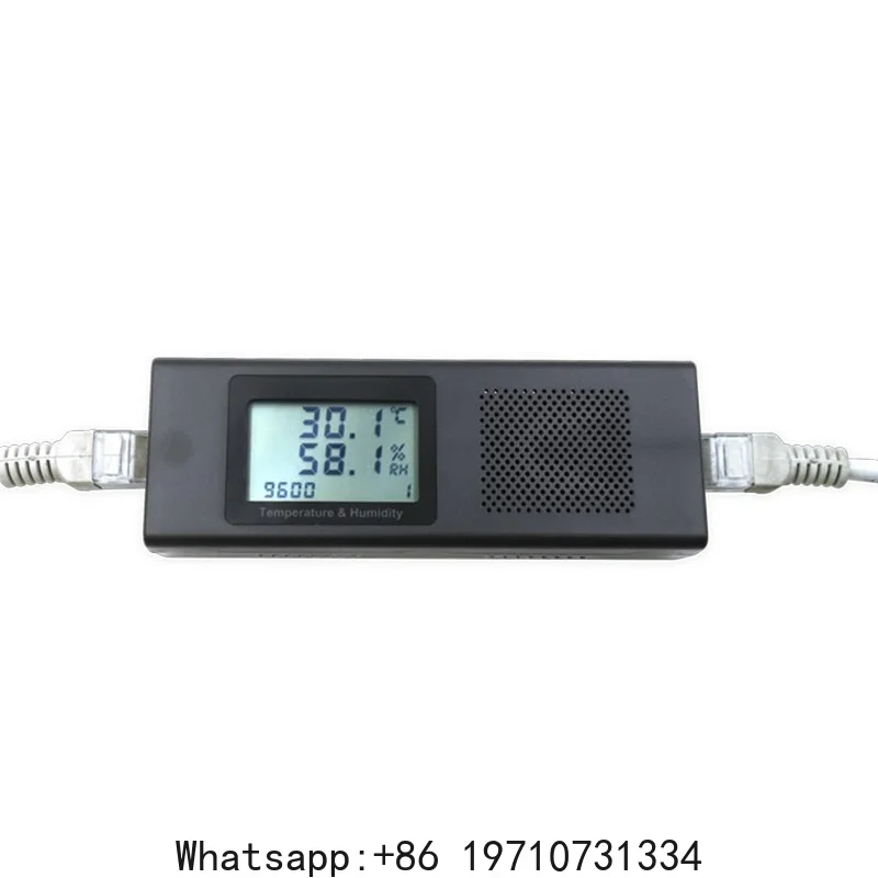 Computer Room Cabinet Double Network Port Temperature and Humidity Transmitter Temperature Sensor RS485
