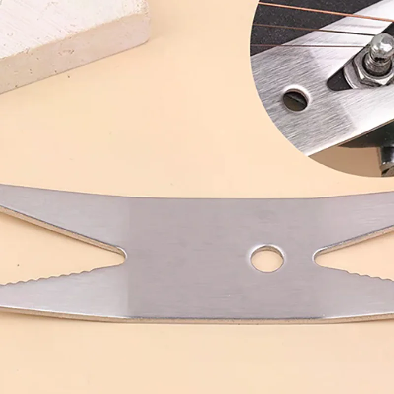 1PC Electric Guitar Bass Multi Stainless Steel Dual-Head Wrench Luthier Tool For Tightening Pots Switches Jacks Guitar