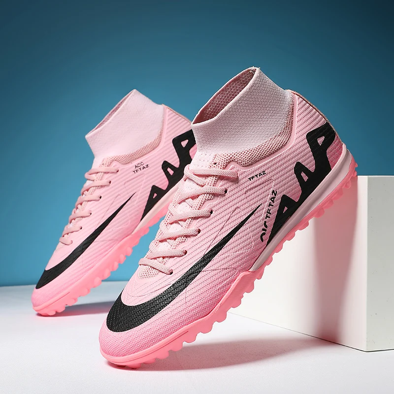 

Мужские футбольные бутсы Профессиональные бутсы общества Спортивные футбольные бутсы Женские нескользящие кроссовки TF/FG Оригинальные футбольные бутсы унисекс