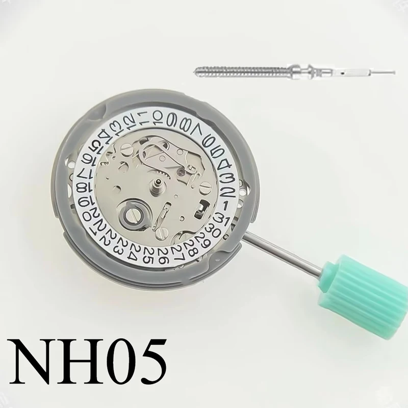 

Новый механизм NH05, оригинальный японский механический механизм NH05, женская одежда с одним календарем, аксессуары для часов