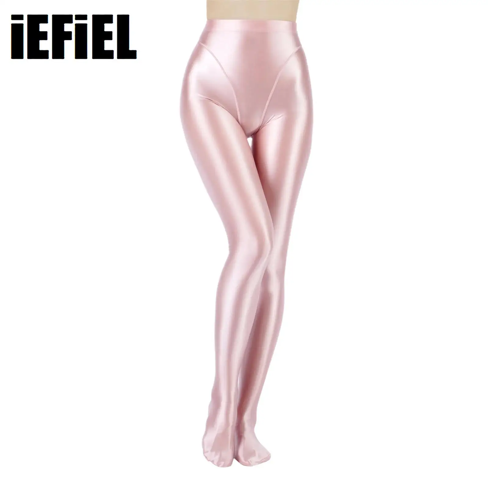 

Womens Metallic Shiny Tights Pants High Waist Stretchy Stockings Pantyhose Leggings for Yoga Fitness Sports