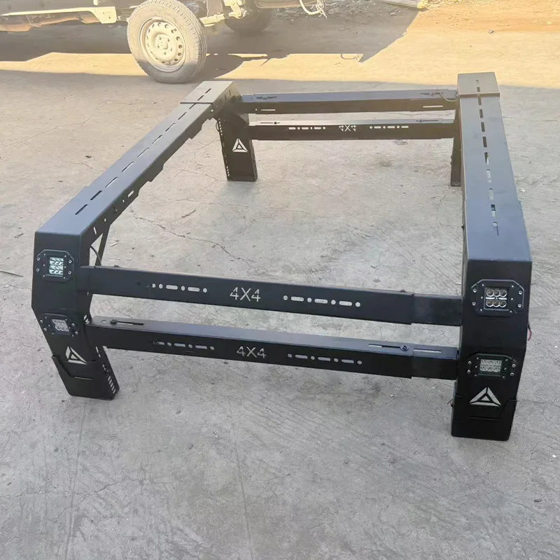 Multi-Model Pickup Cargo Expansion Frame - Adjustable Roll Bar for  T8/ Shark with Tent/Awning Bracket
