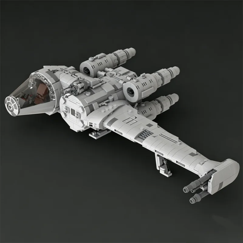 New 1003Pcs Famous Star Battle Movie Moc Ugly Spaceship Model Diy Creative Ideas Bricks Toy Birthday Gift Building Blocks