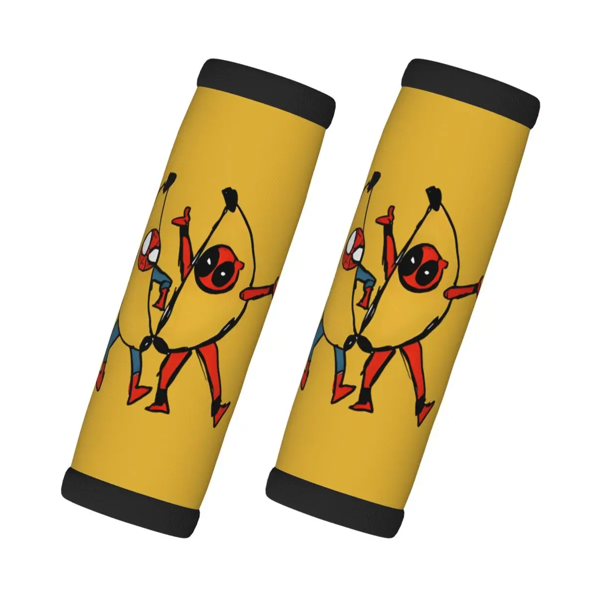 

Custom Deadpool Manga Luggage Handle Wrap Suitcase Identifier 2 Pack For Door Handle