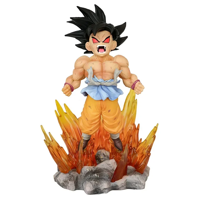 ฟิกเกอร์ดราก้อนบอล18.5ซม. ฟิกเกอร์ตัวการ์ตูน goku ตัวการ์ตูนซูเปอร์เซียน4หุ่นหุ่นตุ๊กตาพีวีซีของเล่นตกแต่ง