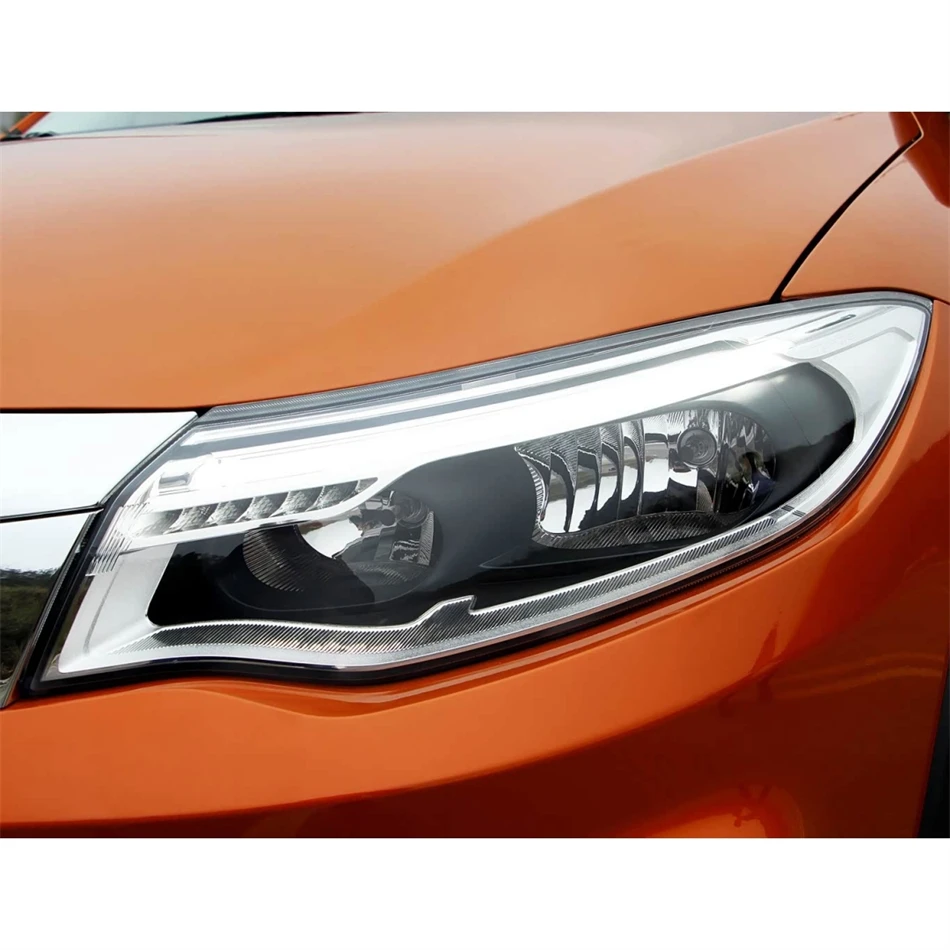 For Qoros 3 2013 2014 2015 2016 2017 2018 2019 2020 2021 Car Accessories Transparent Housing Car Lights Shell Lens Glass Shell